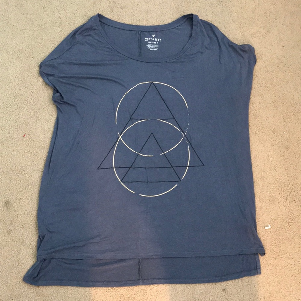 American Eagle Soft and Sexy Printed Tee